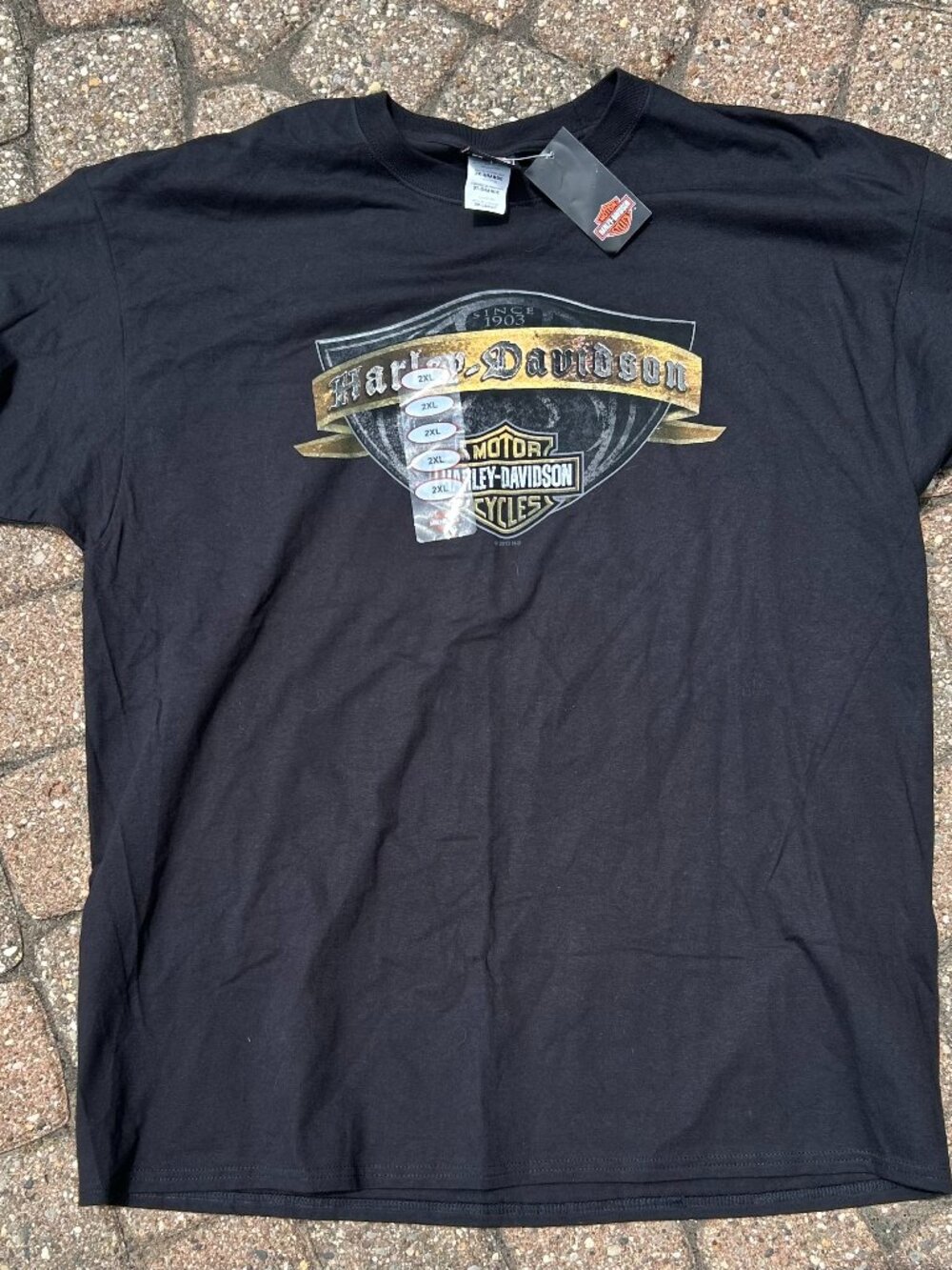 New Harley-Davidson Bourbon Street New Orleans Louisiana T-Shirt 2XL